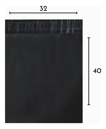 Envelope seguranca 32x40 1000und saco plastico correios ecom
