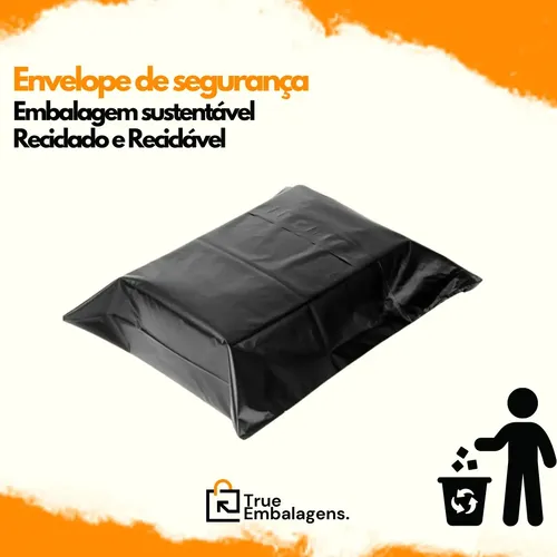 Envelope Segurança De Envio Com Lacre 26x36 500 Unidades