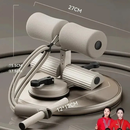 Equipamento Auxiliar Profissional Para Treino De Abdominais Cinza-escuro