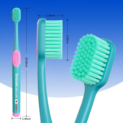Escova De Dentes Toyadent Pro Sensitive Pack Kit 3 Ultramaci