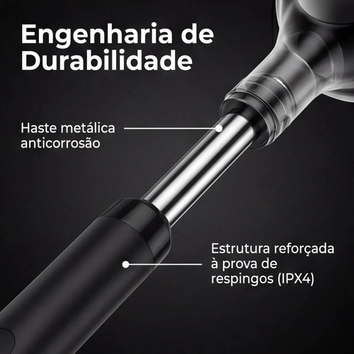 Escova de limpeza elétrica 12 em 1 giratória recarregável cabo regulável EPS-4112 - PRETO