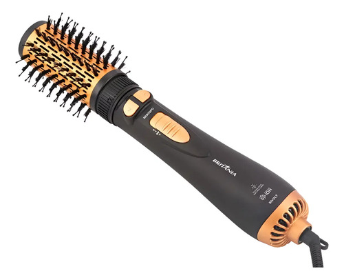 Escova modeladora rotativa britania ber20pd 3 temperaturas c
