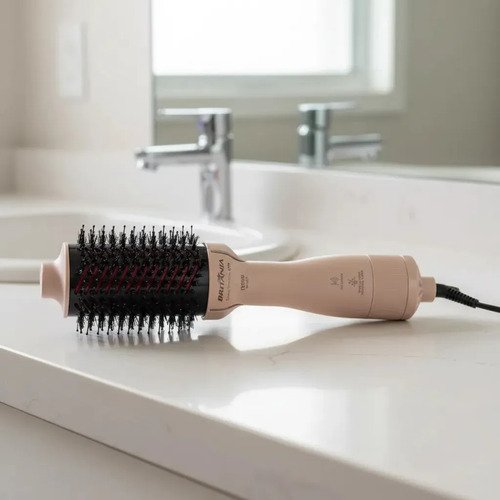 Escova Secadora E Modeladora Britânia 4 EM 1 ANTI FRIZZ BRILHO E MACIEZ BEC07R 1300W 127V/220V
