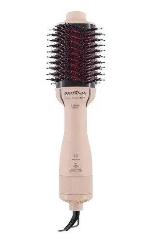 Escova Secadora E Modeladora Britânia 4 EM 1 ANTI FRIZZ BRILHO E MACIEZ BEC07R 1300W 127V/220V