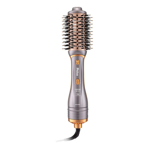 Escova Secadora Philco Pes19sg 3 Acessórios 1300w Cor Prata