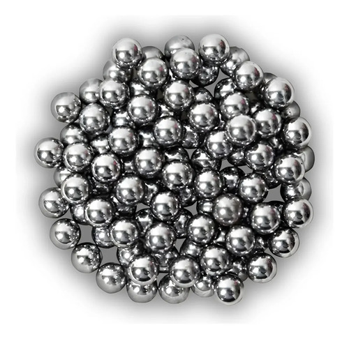 Esfera 6mm Bbs Airgun Aço Carbono Co2 Munição - 1000 Un