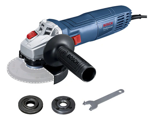 Esmerilhadeira angular bosch professional gws 700 azul 710 w 1