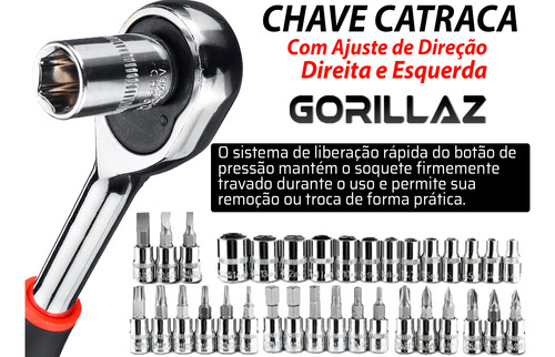 Esmerilhadeira Lixadeira Angular 4.1/2 11000rpm C/ 56 Peças