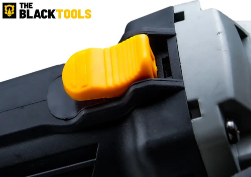 Esmerilhadeira lixadeira angular 750w 4.1/2 pol 115mm 11000rpm com maleta e discos bta780d The Black Tools