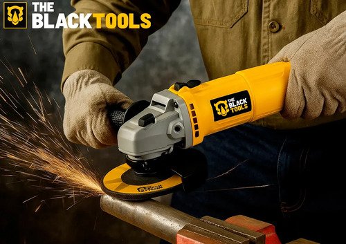 Esmerilhadeira Lixadeira Angular 780w 115mm 4.1/2 11000rpm Bta800 The Black Tools