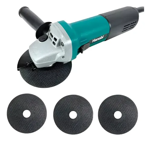 Esmerilhadeira lixadeira angular 880w 115mm 11000rpm