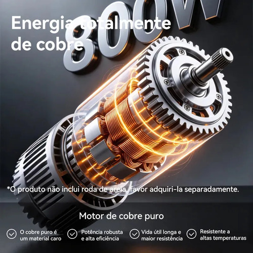 Esmerilhadeira Lixadeira Angular Profissional 800w 115mm 11000rpm Cor Amarelo Com Acessório Cabo Lateral Cabo Rotativo Compacta Eficiente