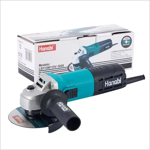 Esmerilhadeira Lixadeira Hanabi Angular 880w 115mm