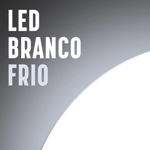 Espelho Orgânico Capela Led 44x64 Para Sala Quarto Banheiro Moldura Capela Led Frio