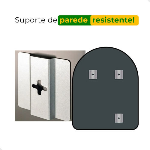 Espelho Orgânico Capela Led 44x64 Para Sala Quarto Banheiro Moldura Capela Led Frio