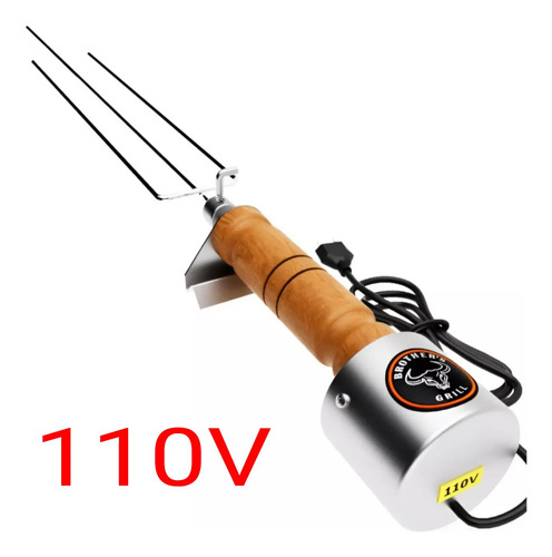 Espeto Giratório Elétrico 110volts Brothers Grill® Churrasco
