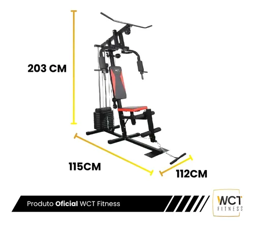 Estação De Musculação De 45kg Wct Fitness