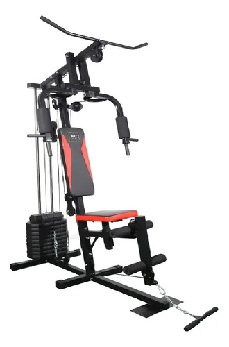 Estacao de musculacao de 45kg wct fitness cor da estrutura p