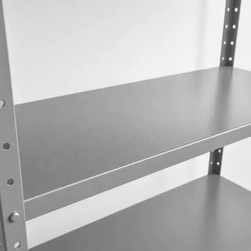 Estante Armário De Aço 6 Bandejas 90cm Cinza