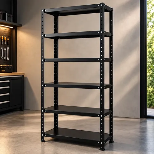 Estante de aco 6 prateleiras 198x70cm multiuso resistente