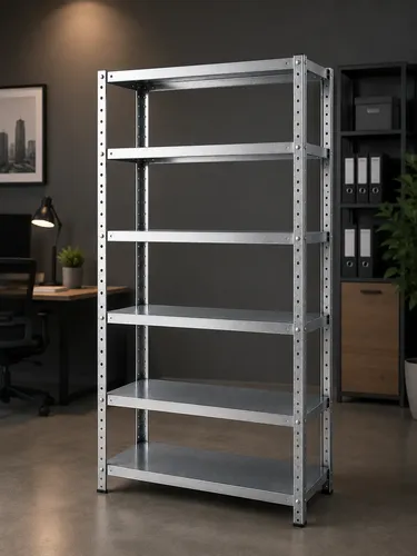 Estante de aco 6 prateleiras 198x90cm multiuso reforcada