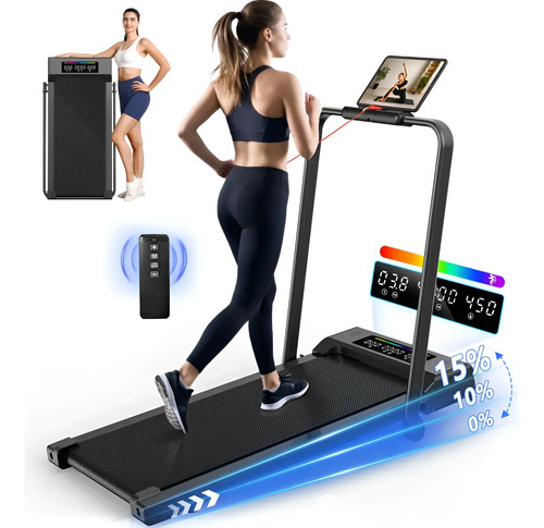 Esteira eletrica ergometrica fitness dobravel com tela led