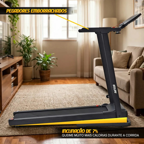 Esteira Elétrica MBX DDS Run 10km/h 110kg Dobrável Bivolt Corrida Residencial