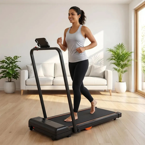 Esteira ergometrica led eletrica dobravel casa 12kmh 120kg 1