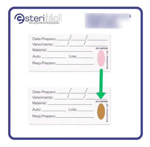 Etiqueta Autoclave Rdc 1002 Anvisa Rolo 500 Unidades