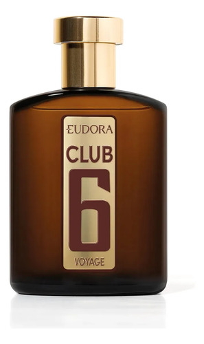 Eudora club 6 voyage deo colonia 95ml para masculino