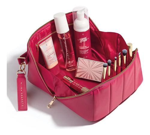 Eudora Niina Secrets Maleta De Make Nécessaire Pink