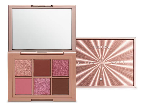 Eudora niina secrets paleta de cores para os olhos shine 54