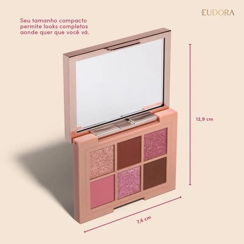 Eudora Niina Secrets Paleta De Cores Para Os Olhos Shine 5,4