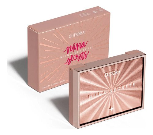 Eudora Niina Secrets Paleta De Cores Para Os Olhos Shine 5,4