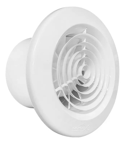 Exaustor banheiro sicflux sonora 10 silencioso 100mm bivolt