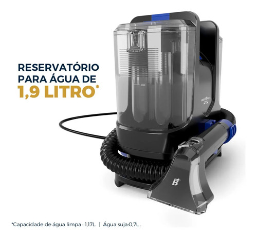 Extratora Britania Bex20a 1,9 Litros Preto e Azul