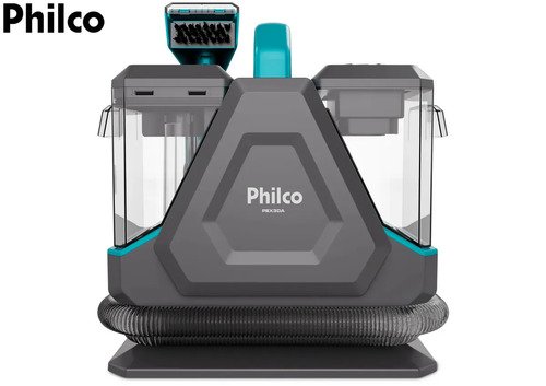 Extratora de Sujeira Portátil Philco PEX30A Borrifa Esfrega e Extrai 2000W 2,6L de Potência e Bico de Autolimpeza