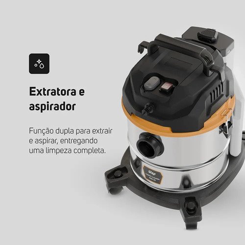Extratora Wap FW012216 Carpet Cleaner Pro 25 1700w Prateado