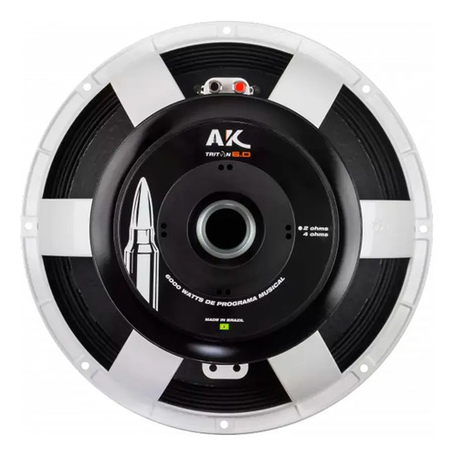 Falante Triton Ak 6.0 15 CSE Polegadas 4ohms Cor Branco