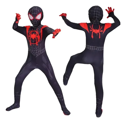 Fantasia spiderman longe de casa luxo infantil