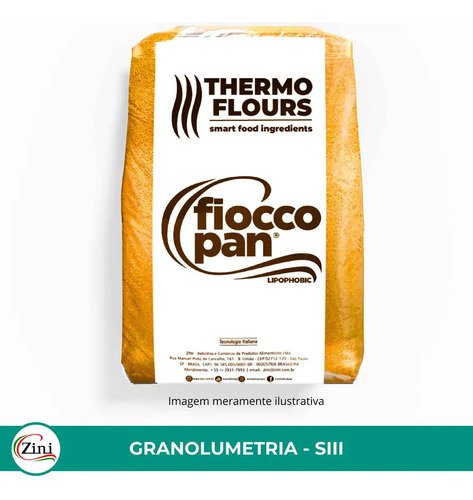 Farinha de rosca para empanar fioccopan slll 10kg