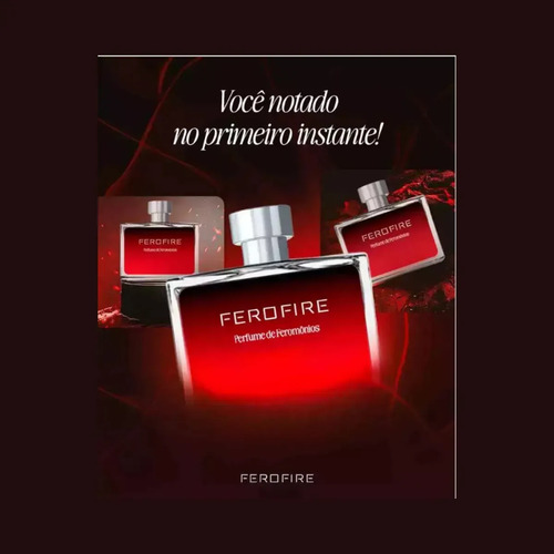 Ferofire 100ml Perfume Masculino Sedutor