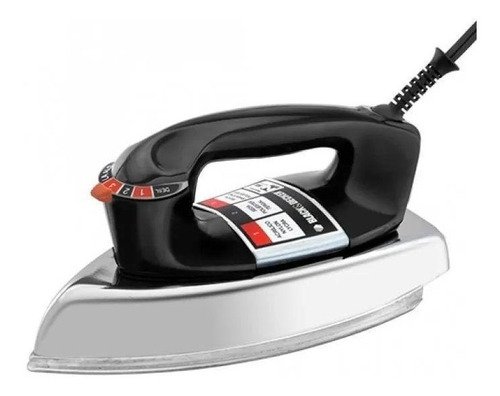 Ferro a seco blackdecker cor preto prateado vfa1110tm2