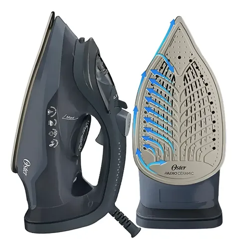 Ferro a vapor ceramica oster linha aeroceramic compacto