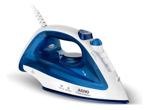 Ferro a vapor Essentialgliss azul base antiaderente Fea1 eficiente moderno prático