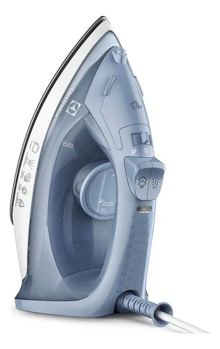 Ferro de Passar Seco e Vapor Electrolux Efficient Base antiaderente Vapor Vertical Extra 1200W de Potência Cabo 1,35m ESI10
