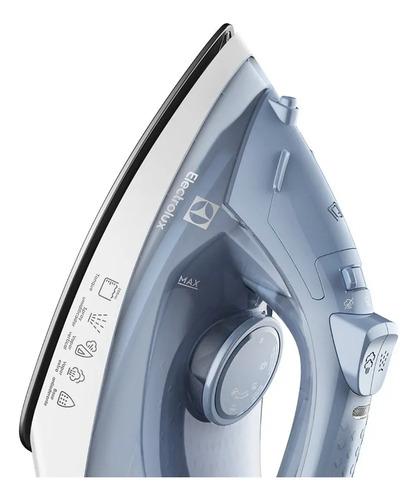 Ferro de Passar Seco e Vapor Electrolux Efficient Base antiaderente Vapor Vertical Extra 1200W de Potência Cabo 1,35m ESI10