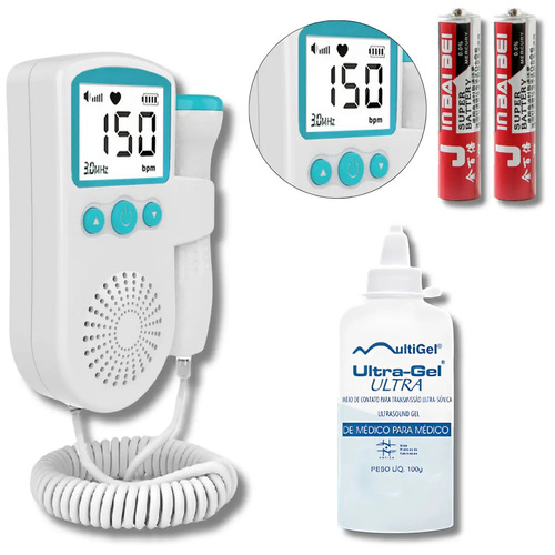 Fetal doppler arte da pesca ultrassom ouvir batimentos bebe