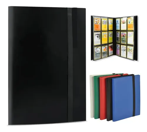 Fichario album para cartas pokemon 360 slots pasta mgg