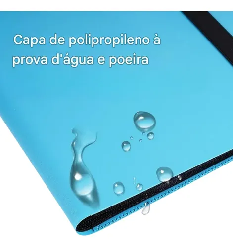 Fichário Álbum Para Cartas Pokémon 360 Slots Pasta Mgg